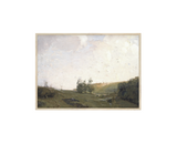 Bright Vintage Landscape Print