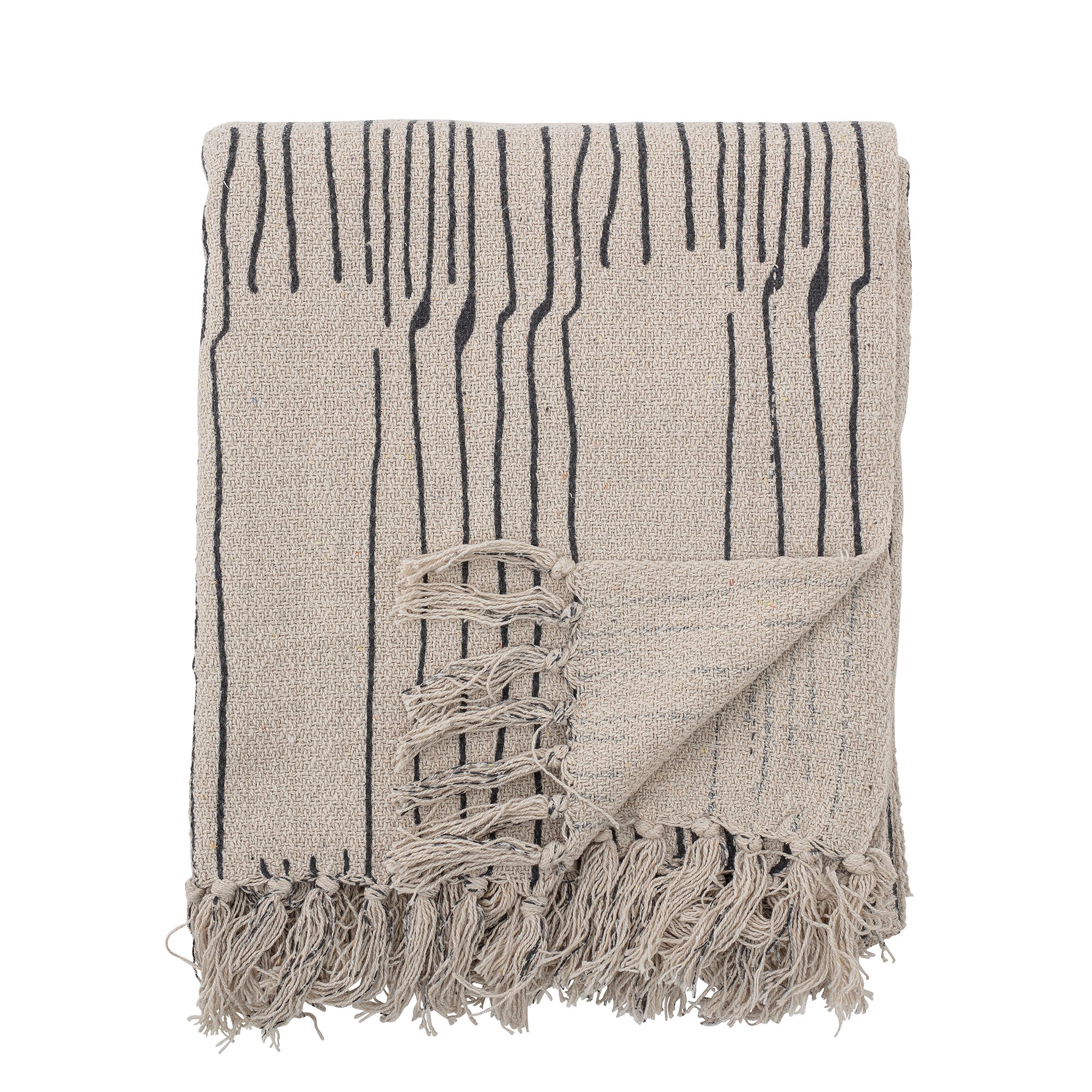 Grey Pattern Throw