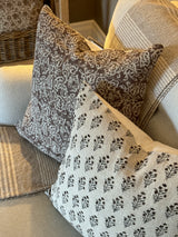 Natural Block Stripe Throw