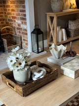 Dark Woven Tray