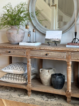 Large Grey Rustic Pot