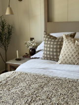 Brown and Natural Quilt