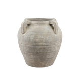 Large Grey Rustic Pot