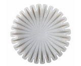 Marble Fluted Bowl