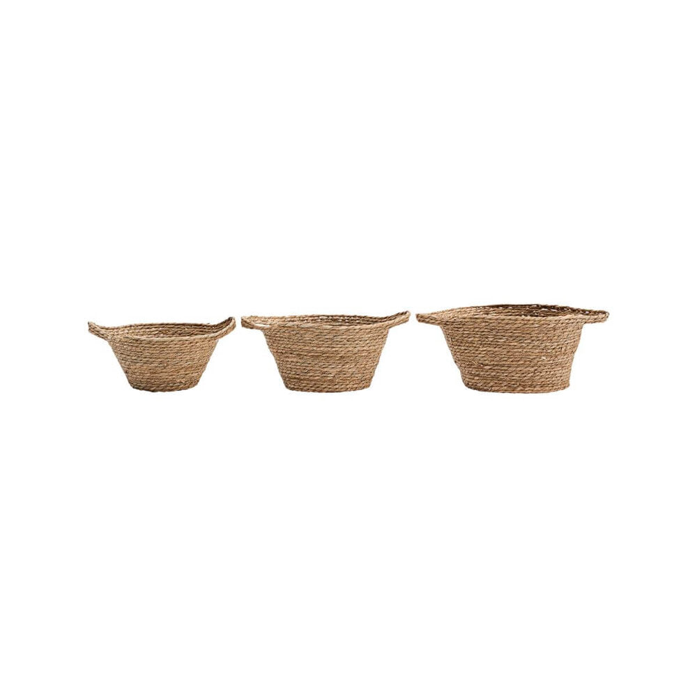 Woven Baskets with Handles