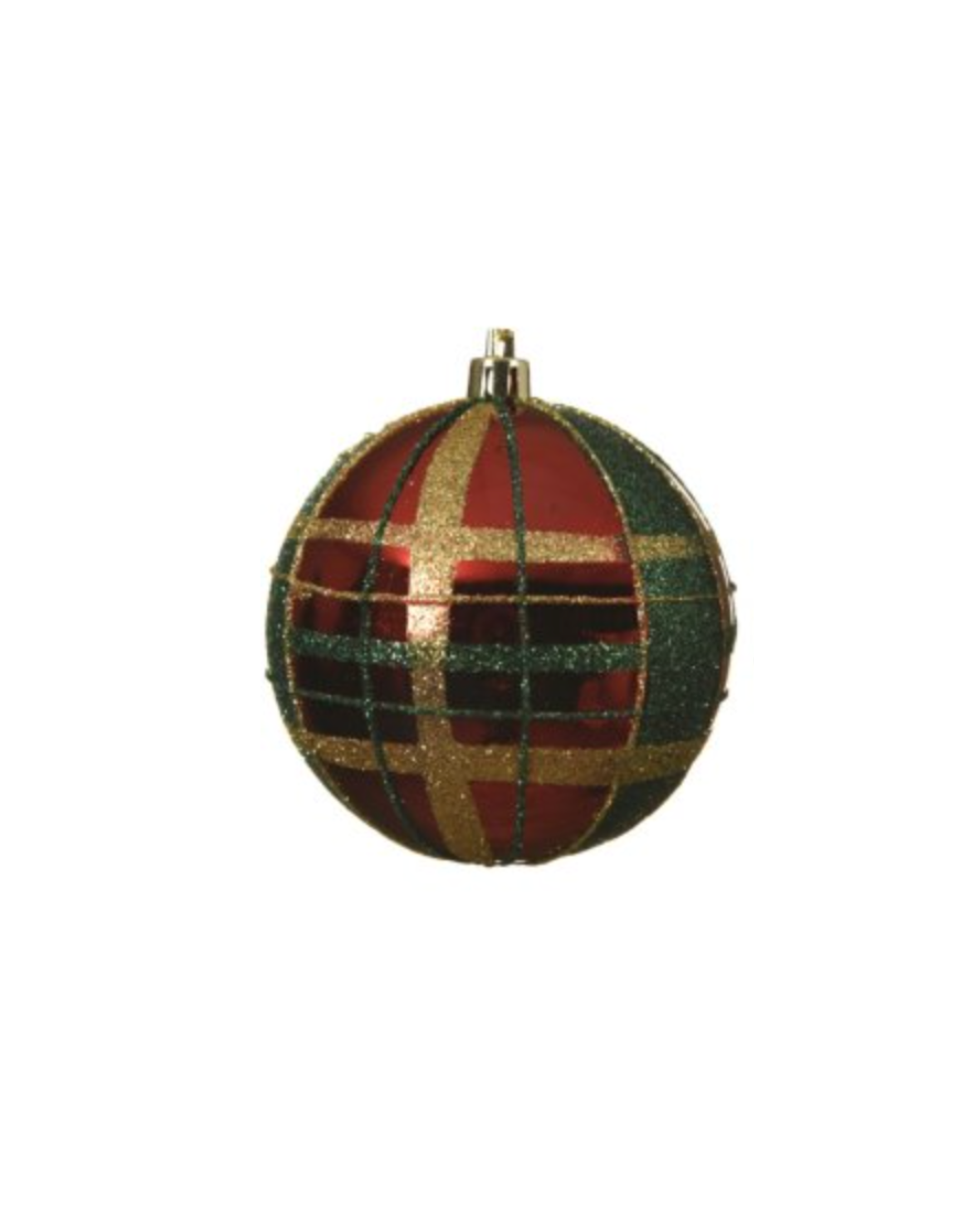 Heritage Tartan Bauble -Gloss
