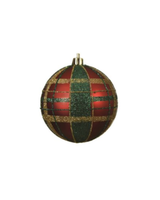 Heritage Tartan Bauble - Matt