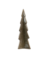 Antique Brown Glazed Christmas Tree - Large