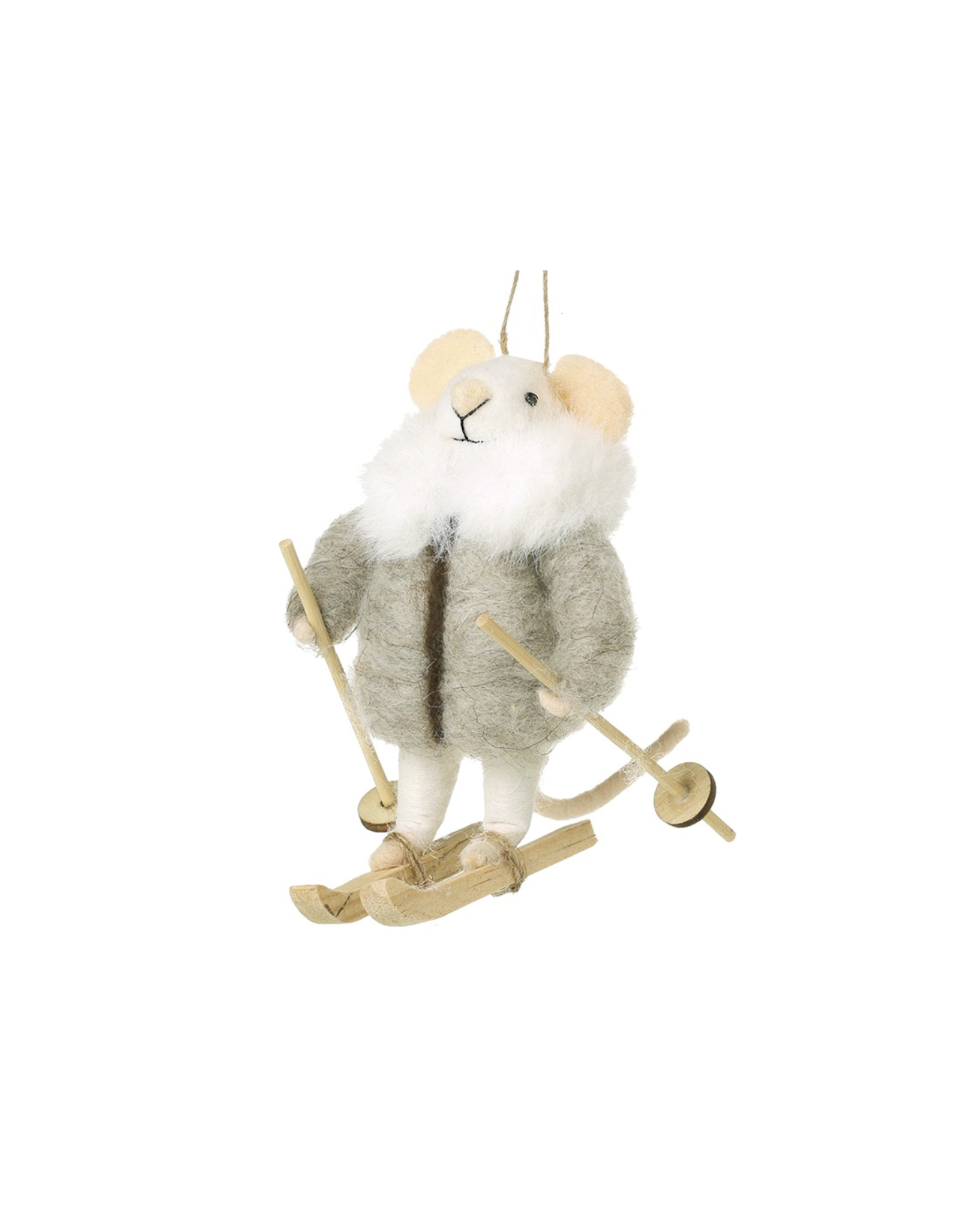 Alfred the Skiing Christmas Mouse