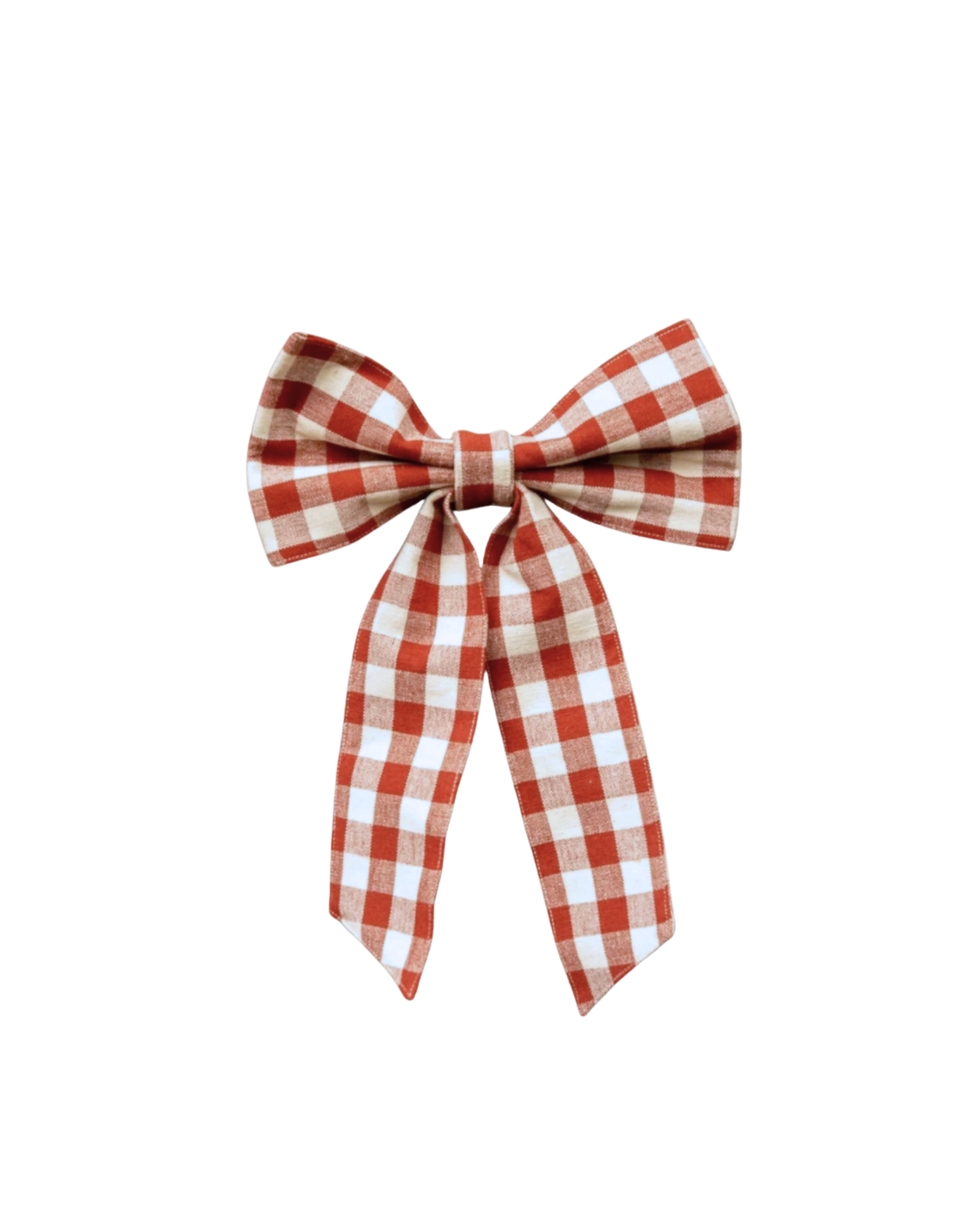 Christmas Gingham Bow