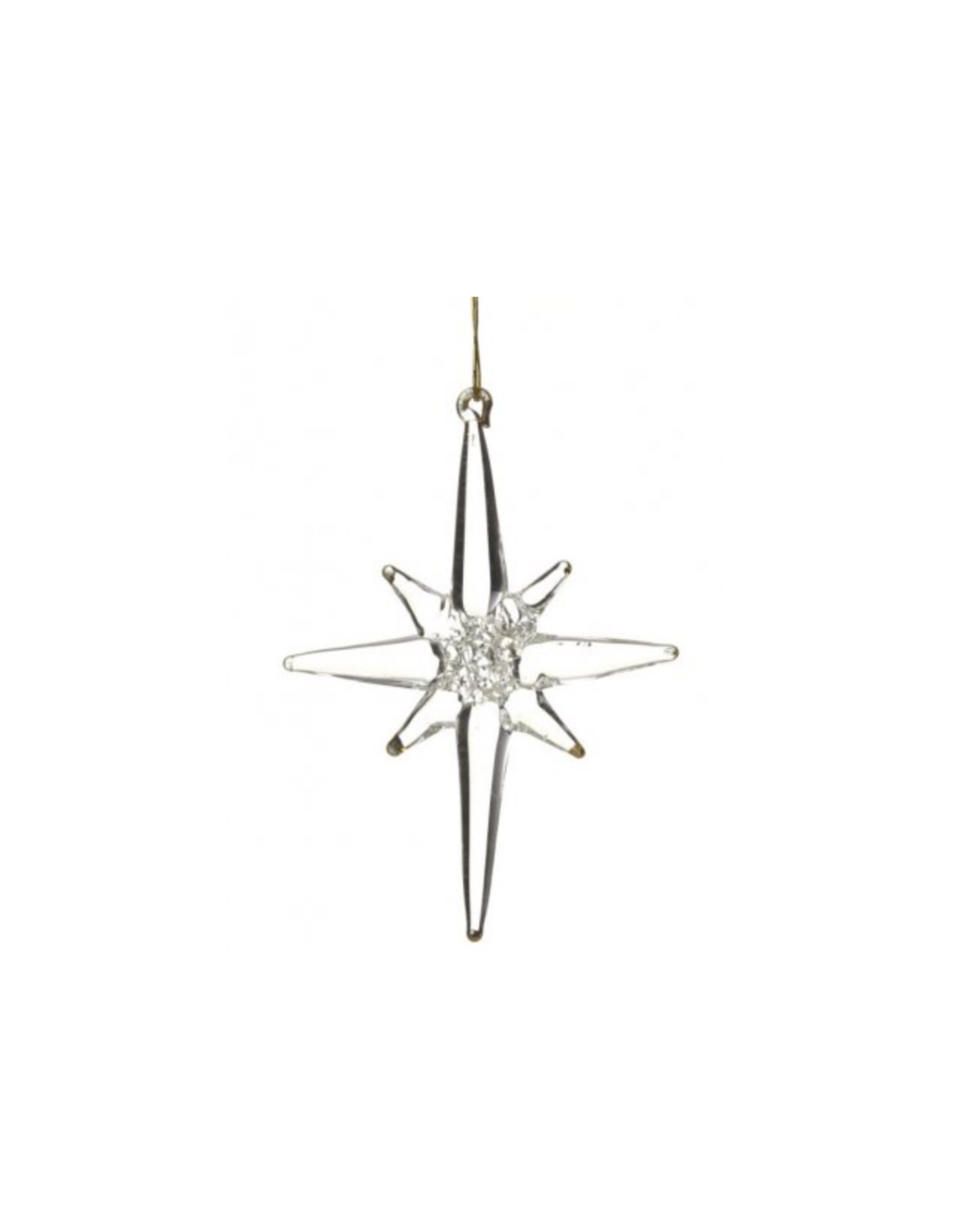Crystal Star Christmas Decoration