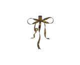 Antique Bow Candlestick