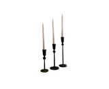 Black Rustic Candle Sticks
