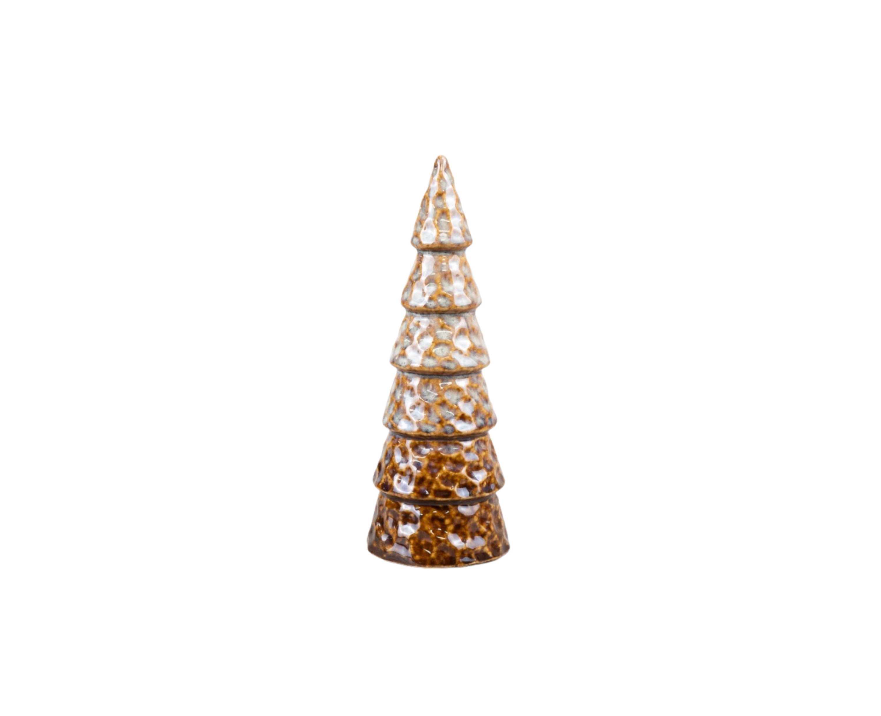 Brown Ceramic Tree Small