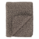 Brown Floral Quilt
