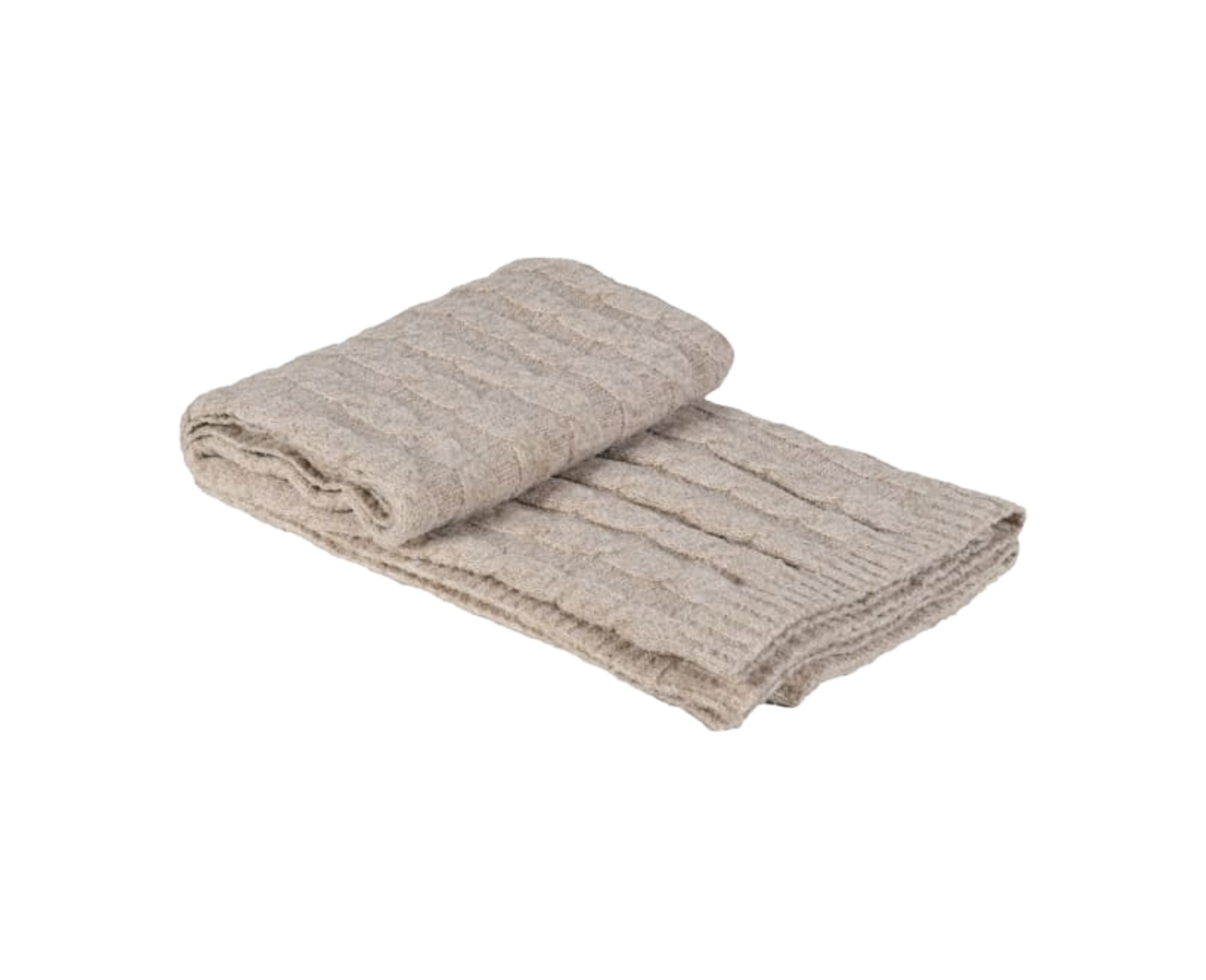 Cable Knit Throw