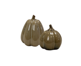 Caramel Ceramic Pumpkin Medium