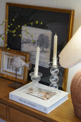 Large Glass Candle Stick