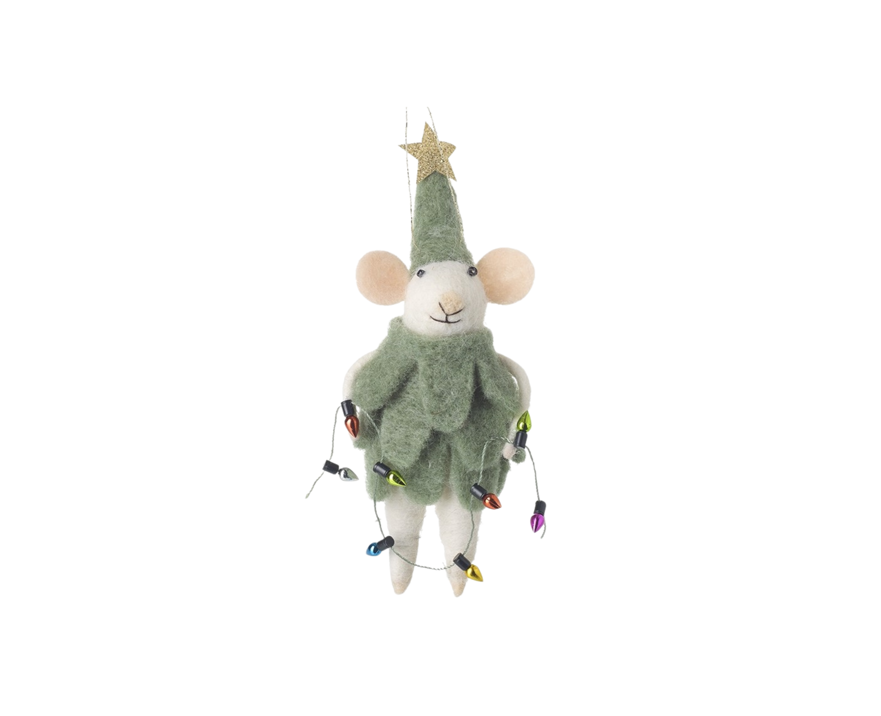 Felt Christmas Mouse