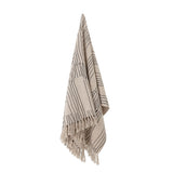 Grey Pattern Throw