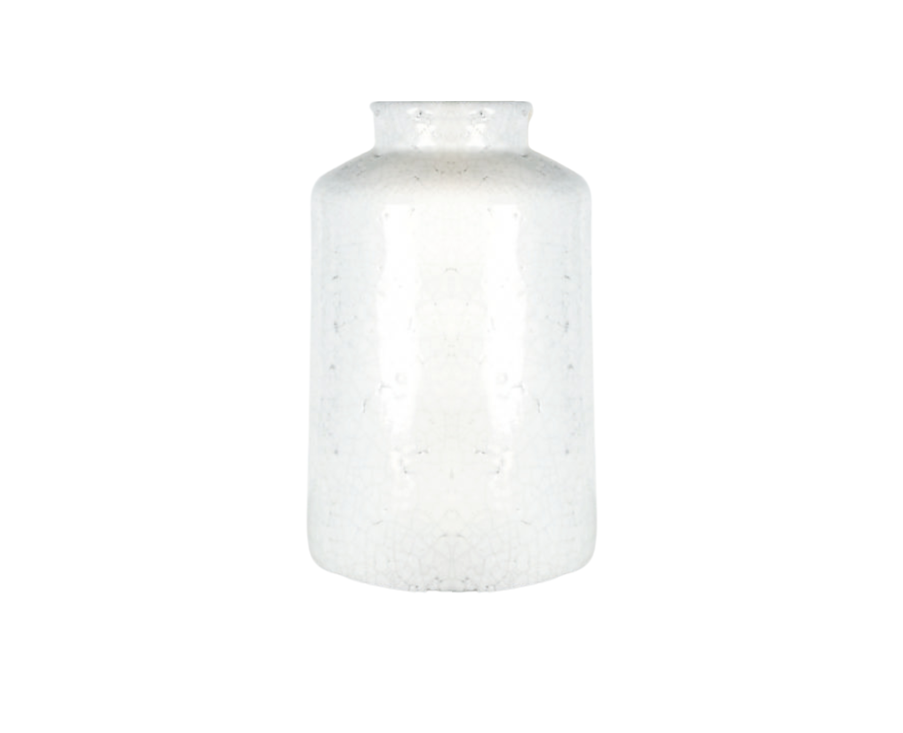 Ivory Crackle Vase