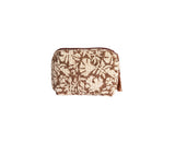 Rust Quilted Pouch - Set of 3