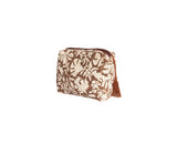 Rust Quilted Pouch - Set of 3