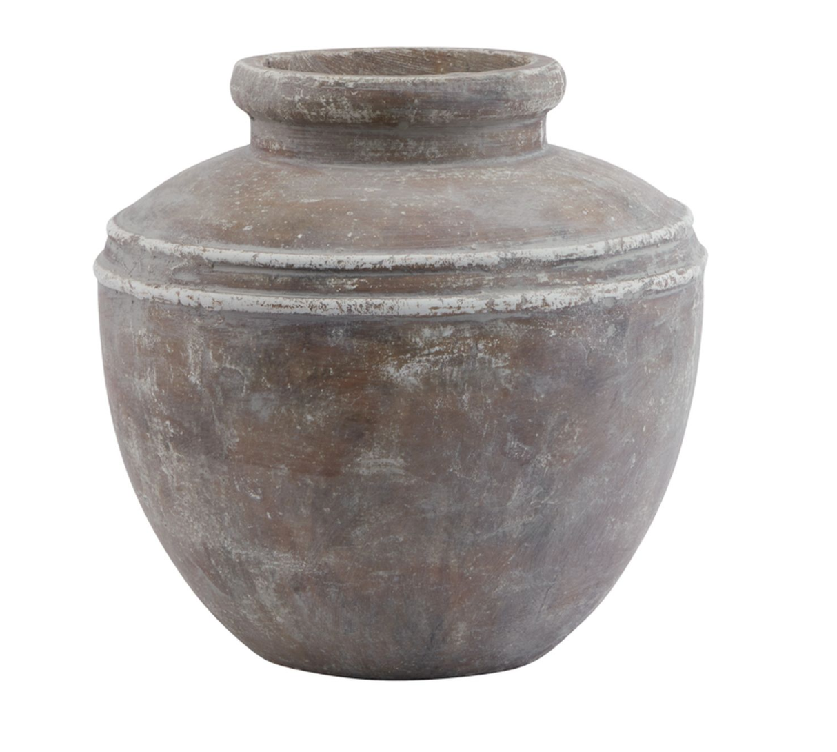 Rustic Brown Water Pot