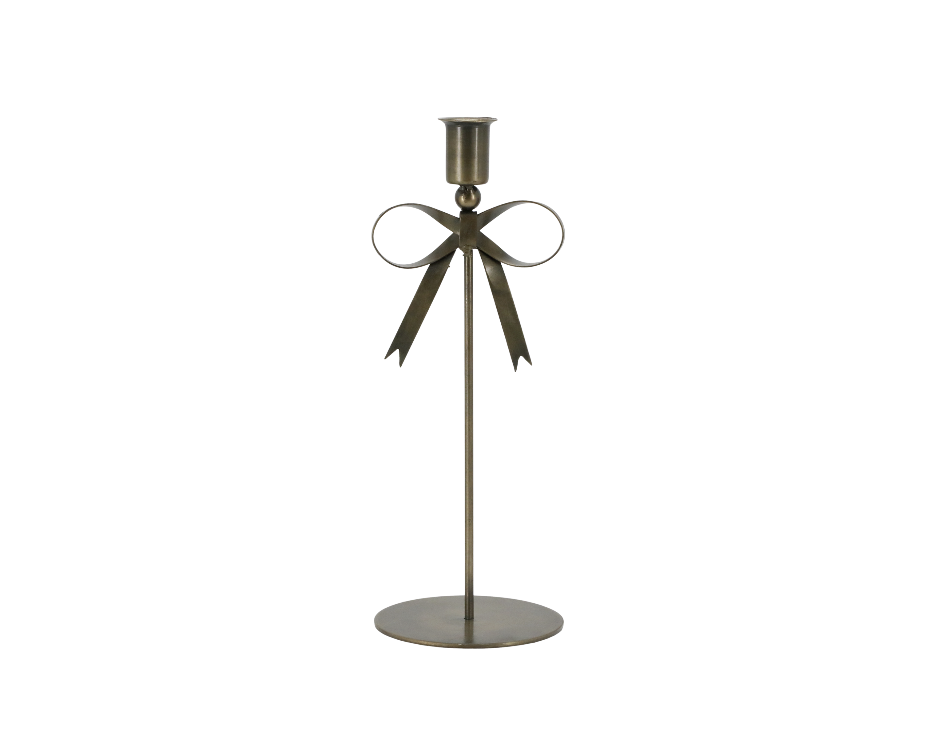 Bow Candle Stick - Tall