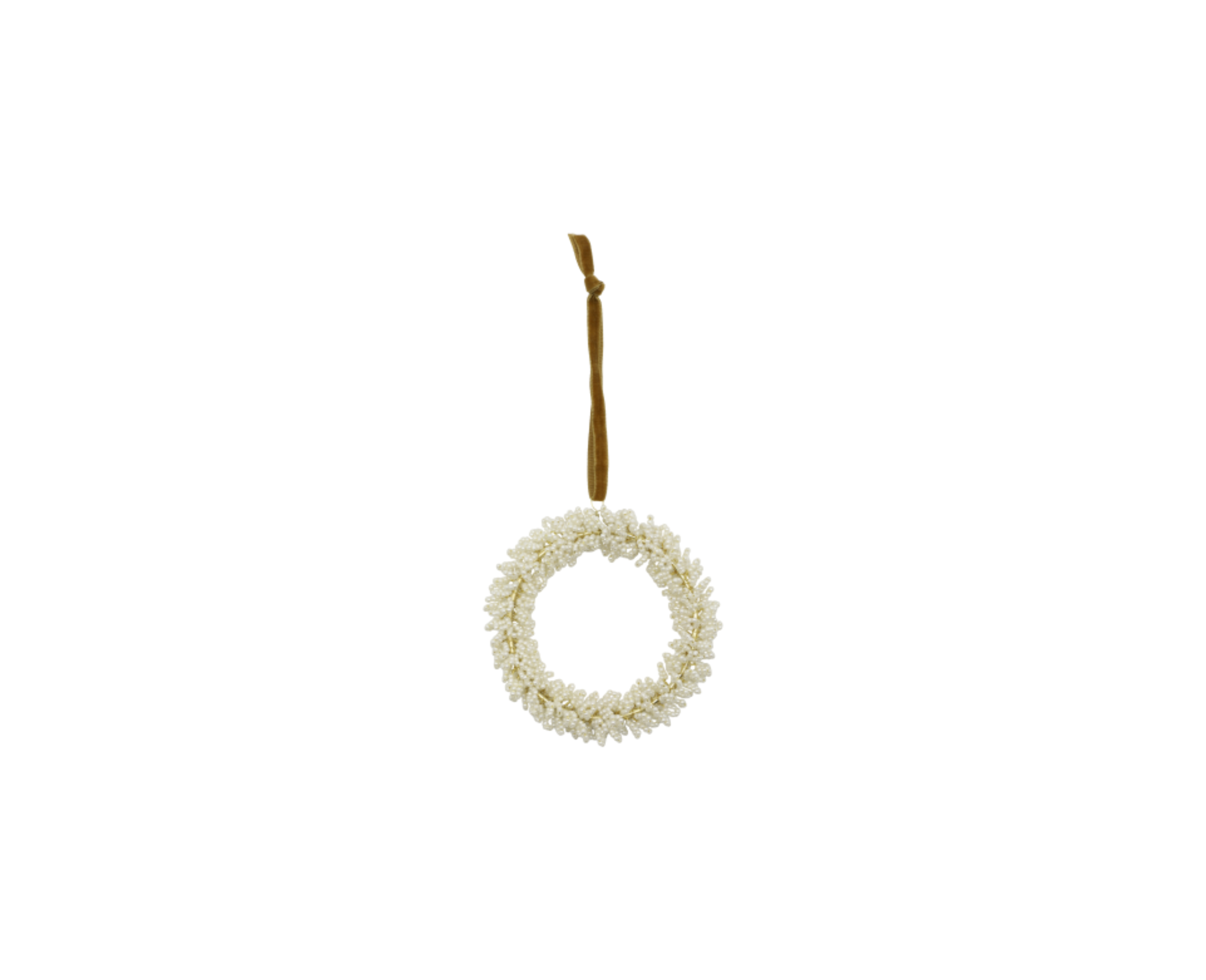 Hanging Pearl Wreath