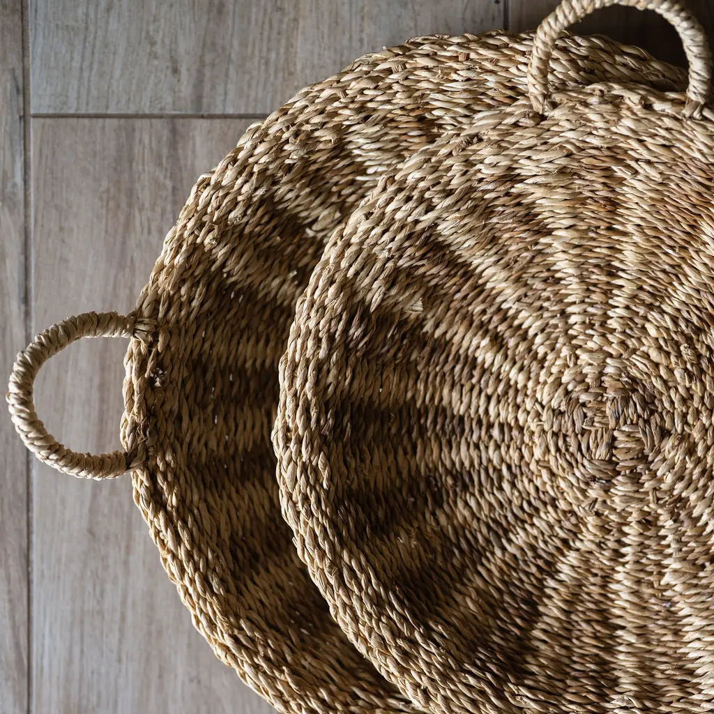 Handwoven Seagrass Trays