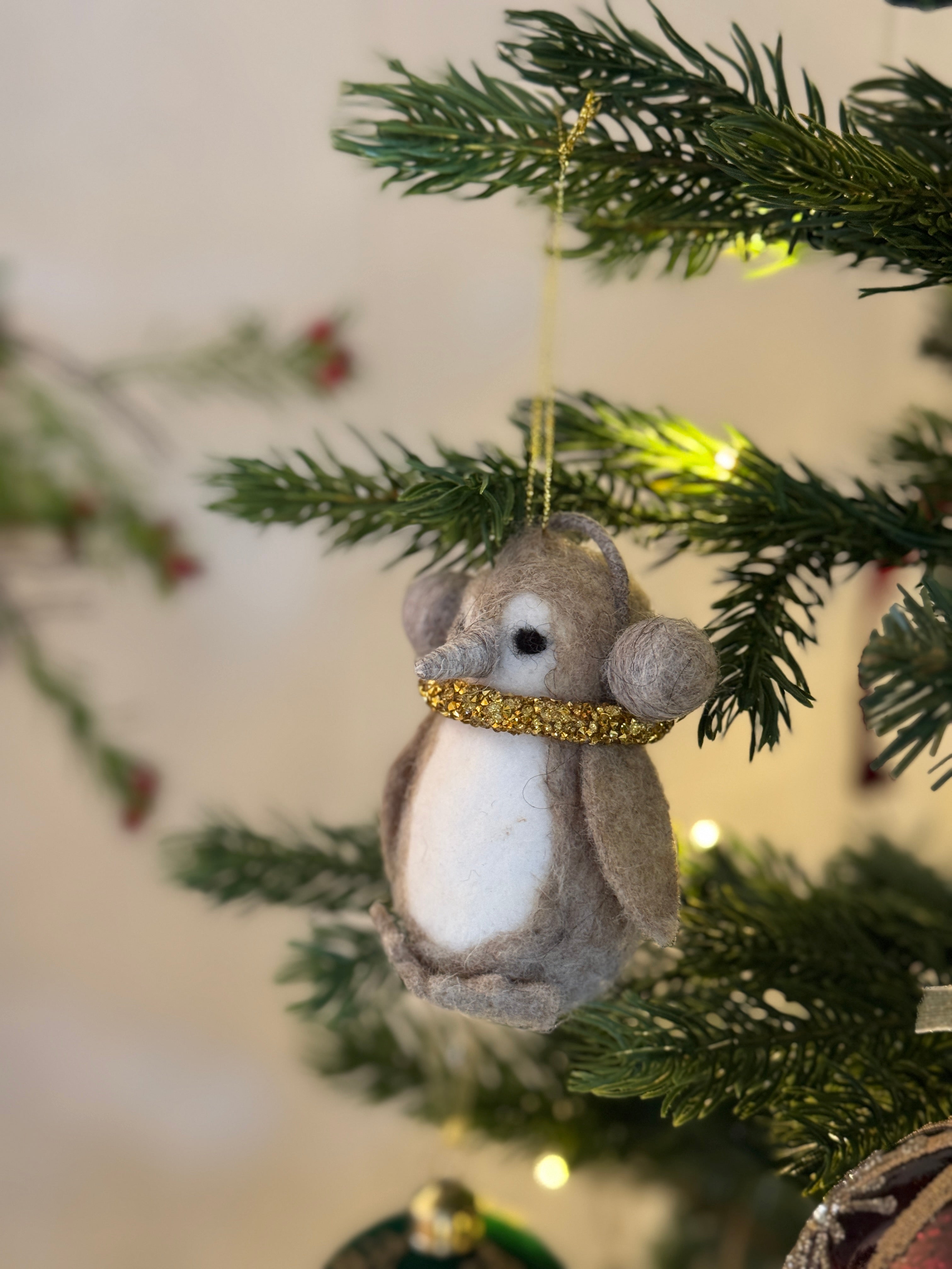 Pete the Christmas Penguin Decoration