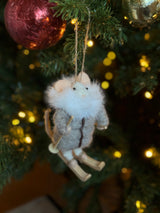 Alfred the Skiing Christmas Mouse
