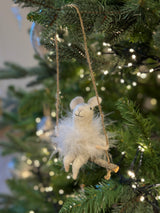 Millie the Christmas Mouse Decoration